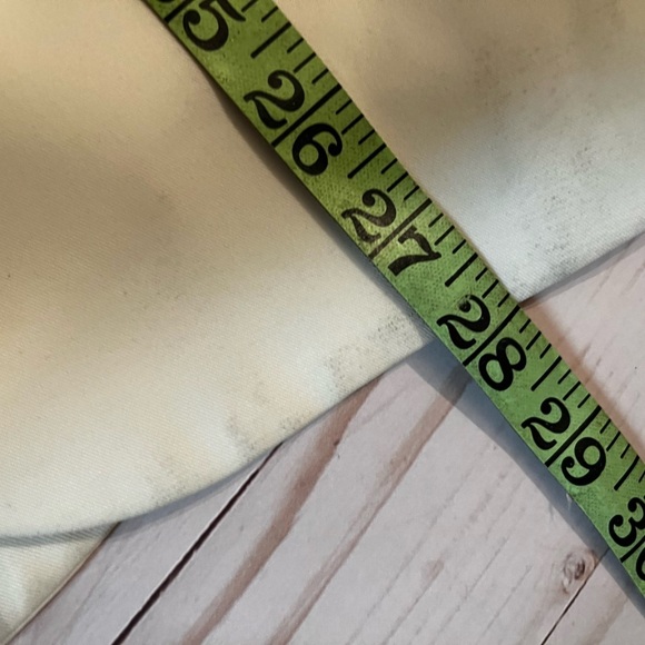 Audrey 3+1 Cream Blazer 3/4 ruched sleeve 1 button Sz S Women - Picture 12 of 12